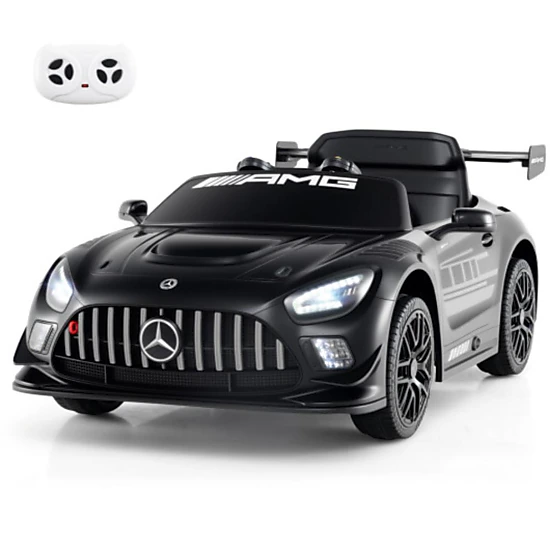 Hivvago 12V Kids Ride-On Car Mercedes-AMG GT3 Licensed with Adjustable Speed