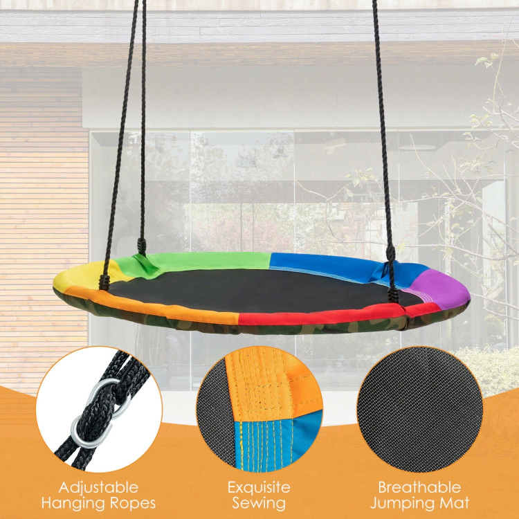 Hivvago 2-Pack Swing Set Swing Seat Replacement and Saucer Tree Swing (Without Stand)