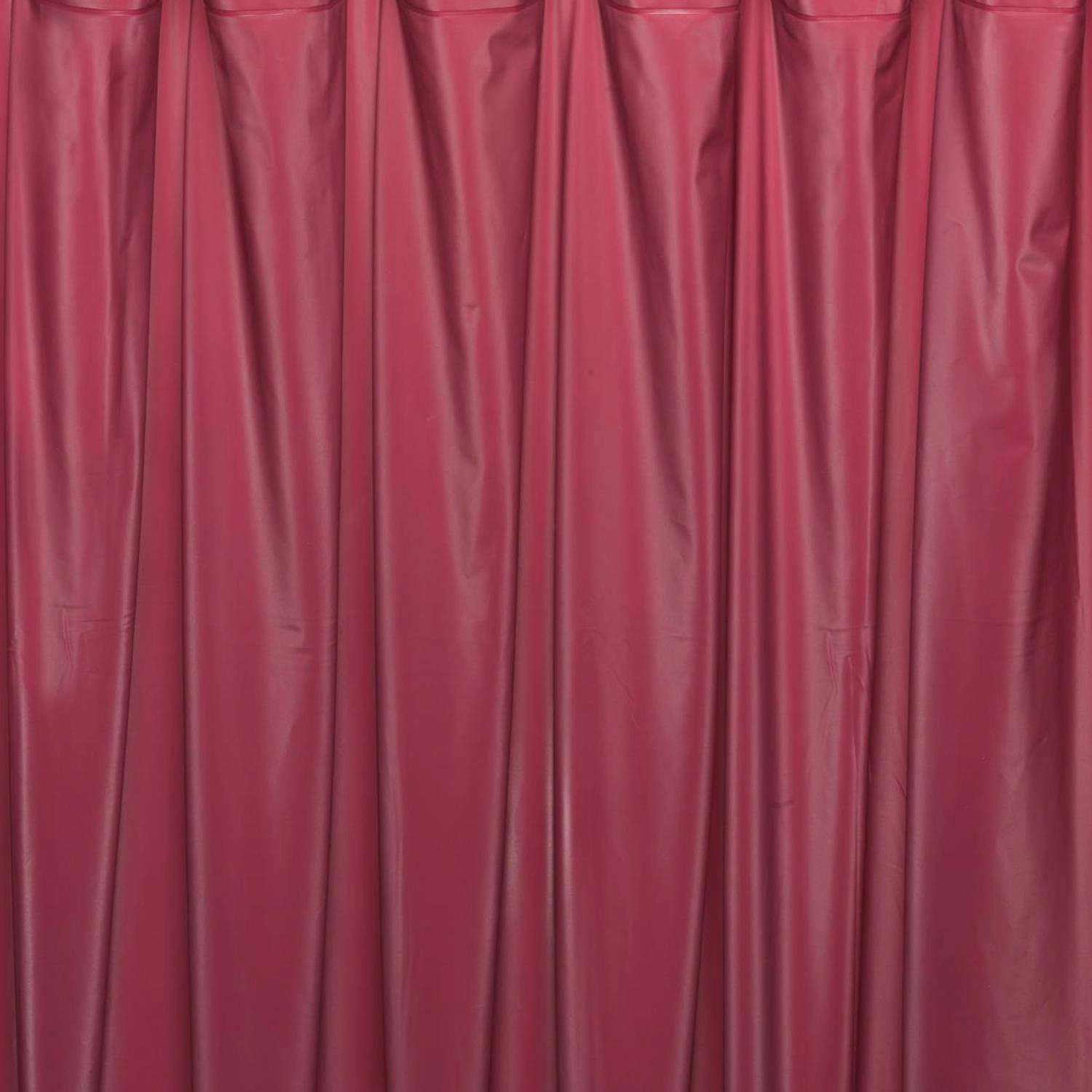 Carnation Home Fashions Hotel Collection 8 Gauge Vinyl Shower Liner with Magnets and Metal Grommets 72"x72" Burgundy