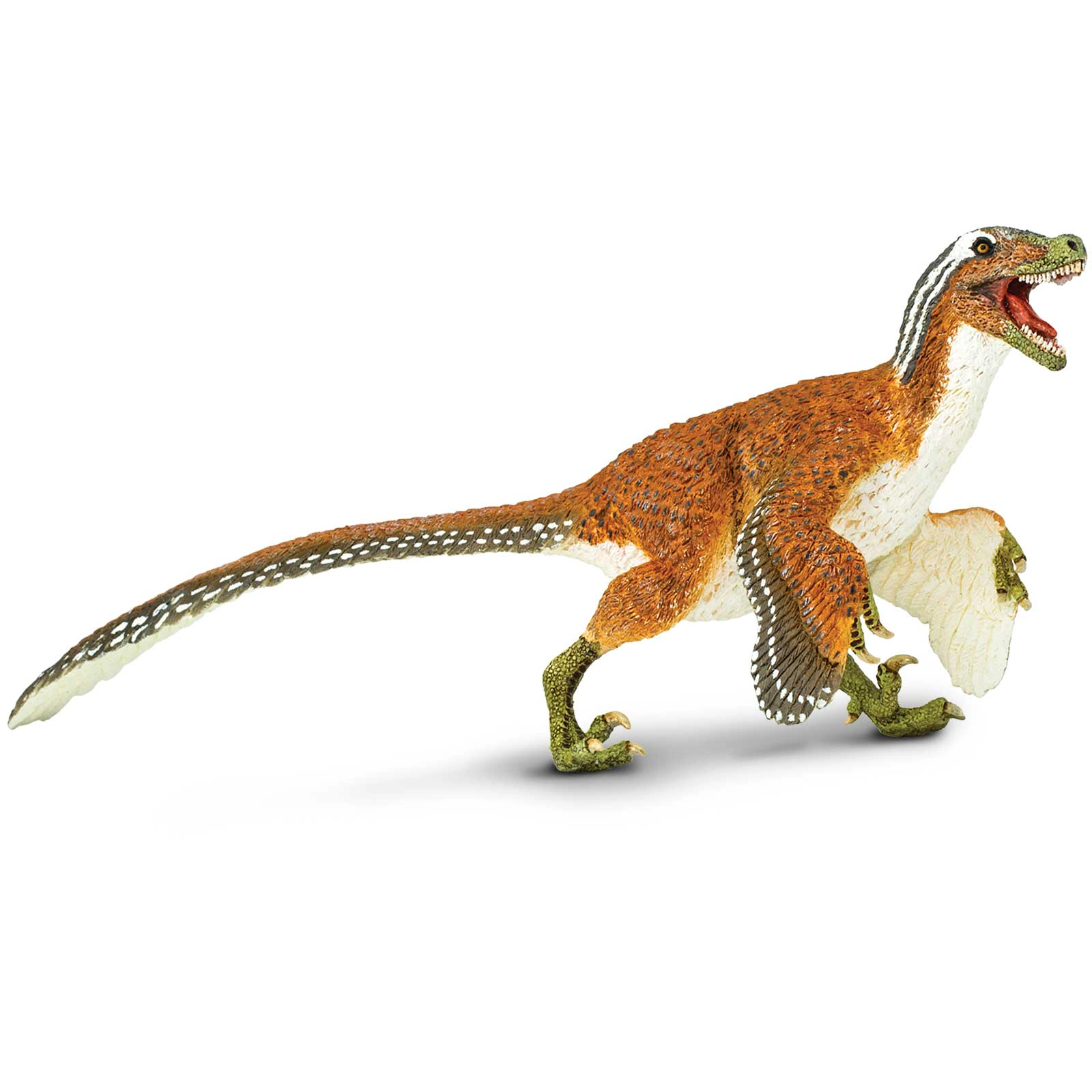 Safari Ltd. - Feathered Velociraptor Kids Prehistoric/Dinosaur Toy Figure