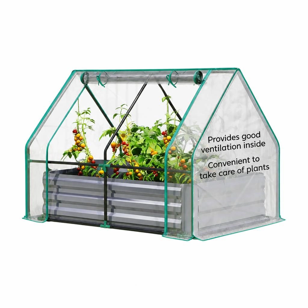 WOW PIONEER Elevated Steel Planter Bed