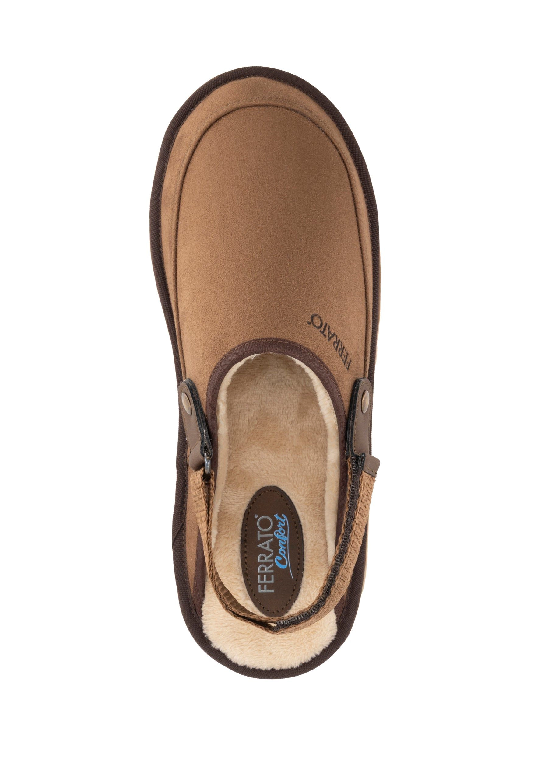 Ferrato Mens Slip-On Slippers