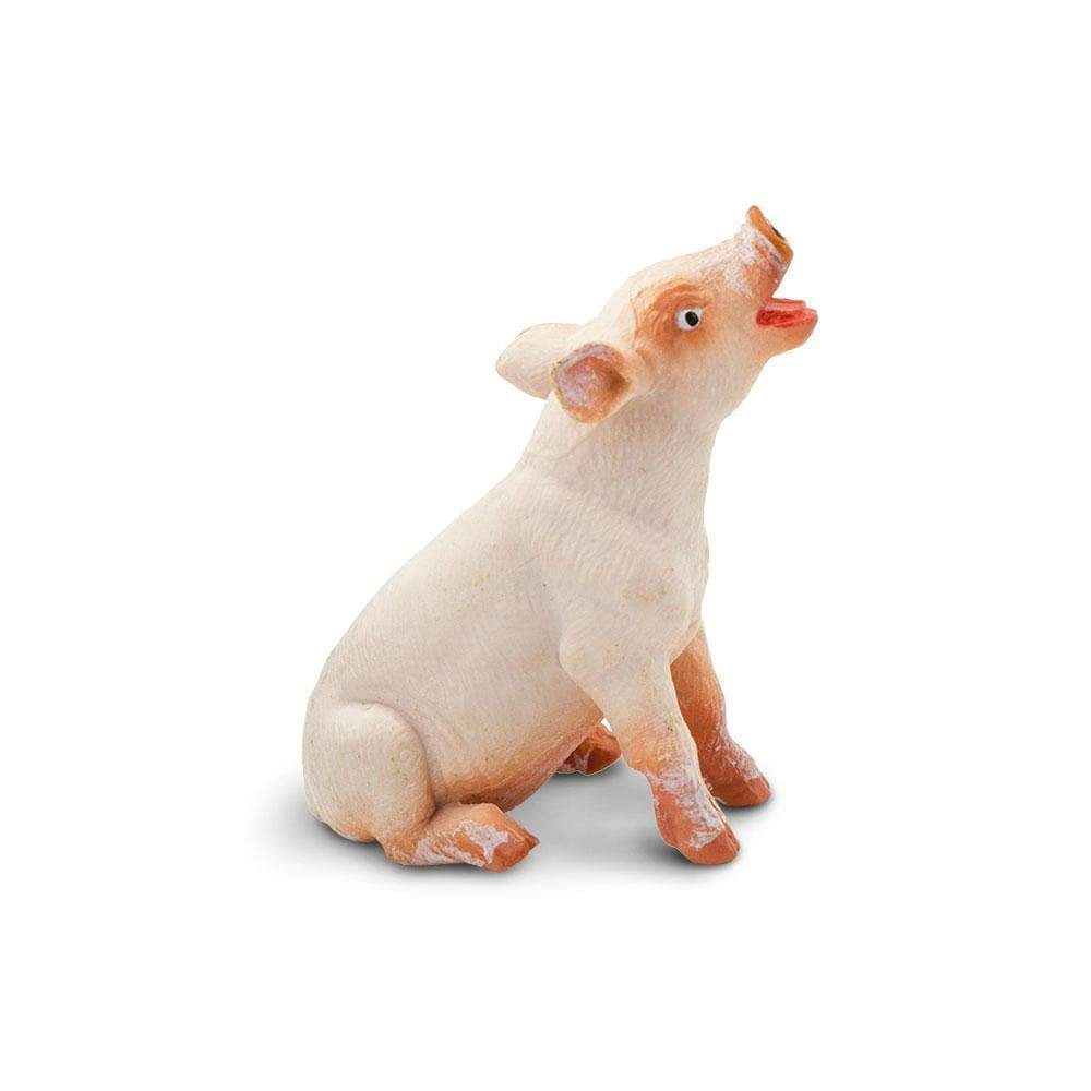 Safari Ltd. - Sitting Piglet Kids Toy Figure