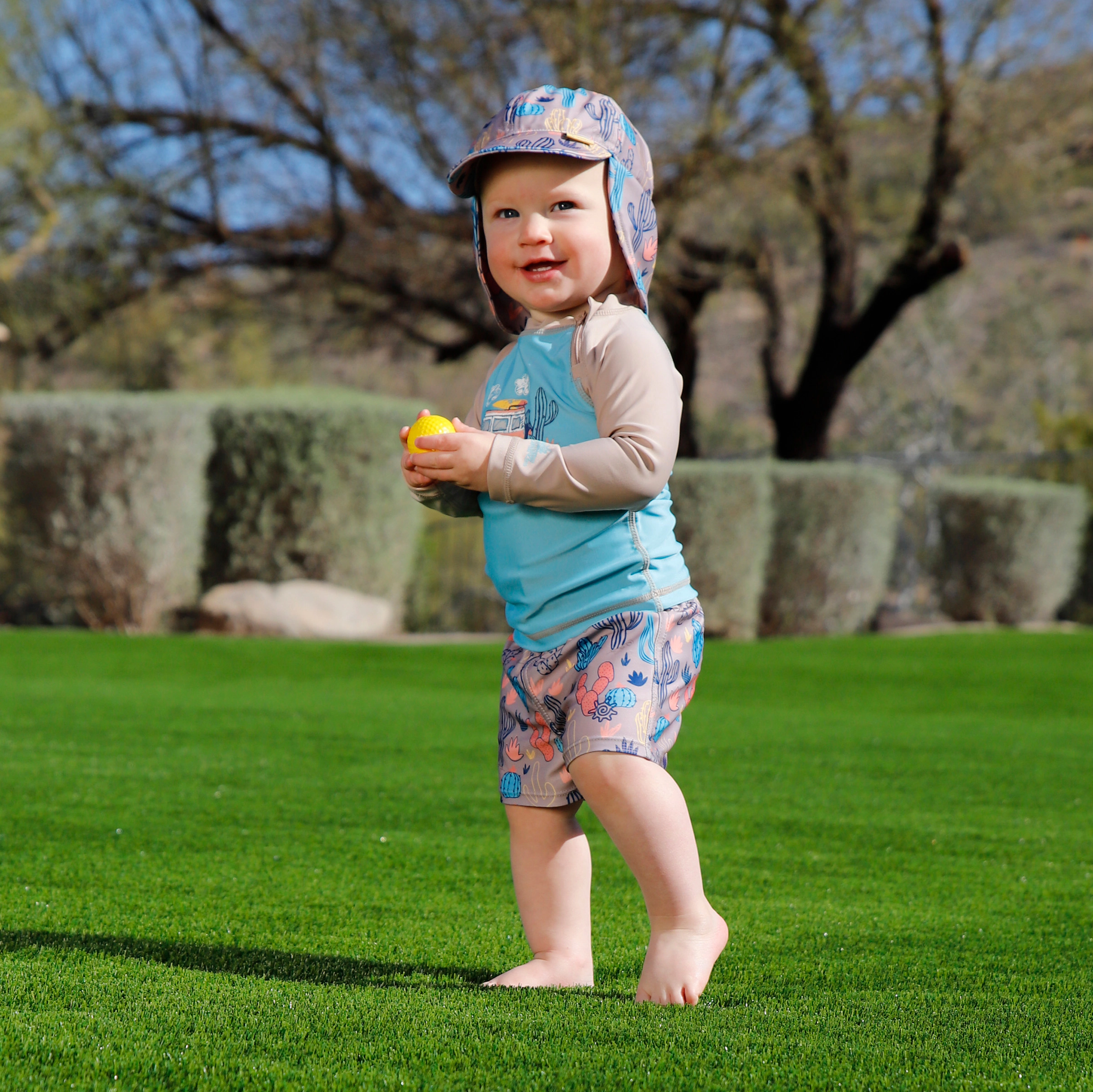 UV Skinz Baby Boy's Swim Flap Hat