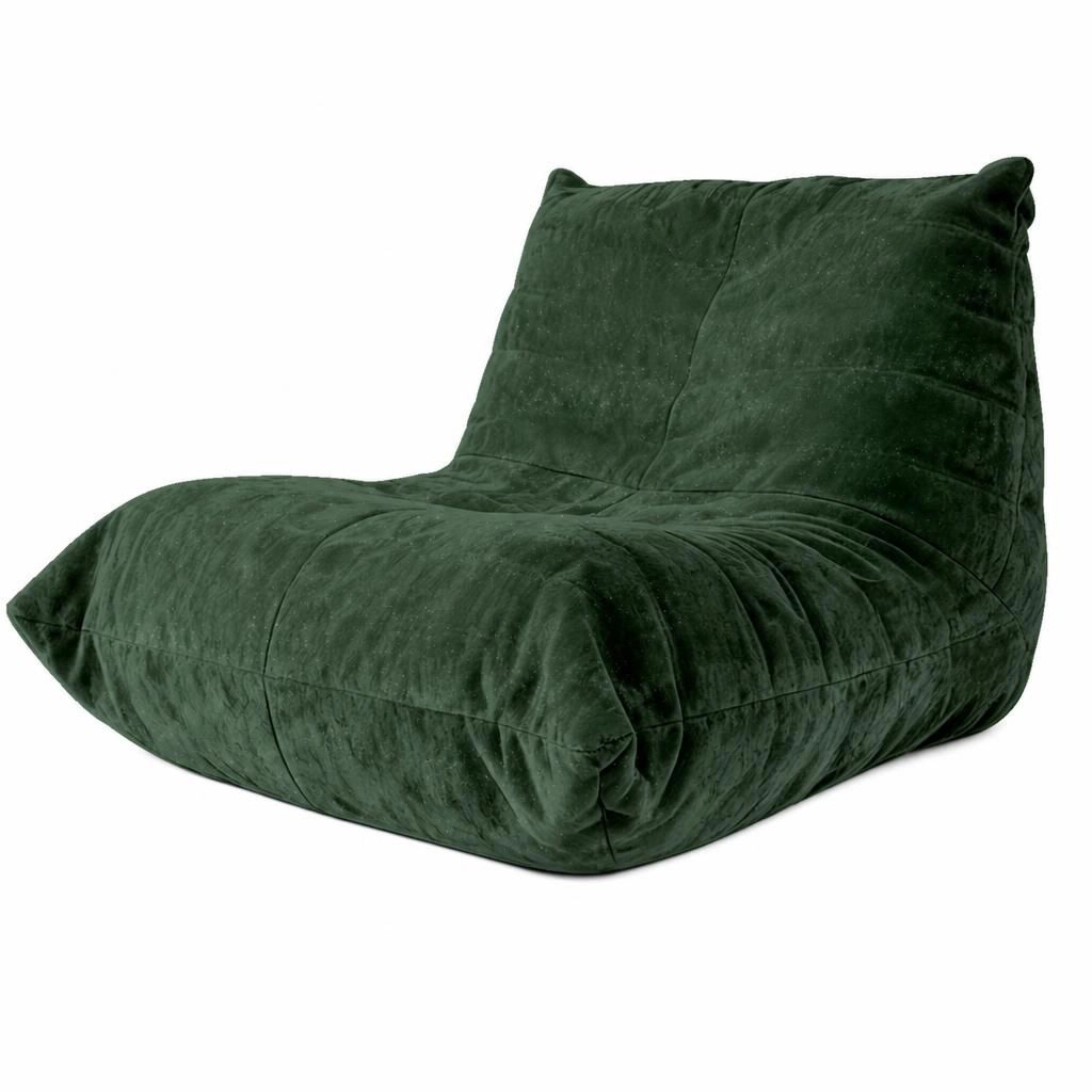 GOODSILO Comfortable Flannelette Lazy Bean Bag Chair Casual Relaxing Seating