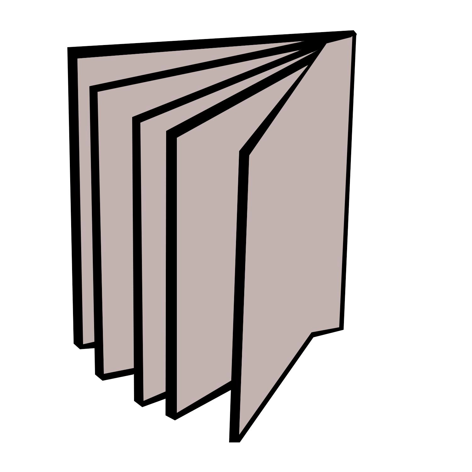 CTM Vinyl Window Inserts for Vertical Bifold or Trifold Wallets (6 Sleeves)