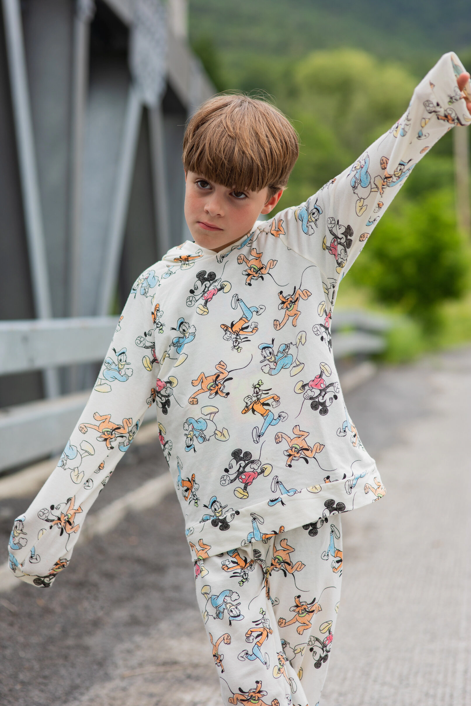 Disney Mickey Mouse Boys' Fleece 2-Piece Hoodie and Joggers Set