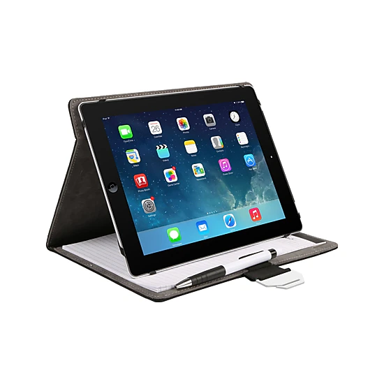 GBruno Tablet Padfolio With Notepad 8x10 Inch, Color: Black - JCPenney