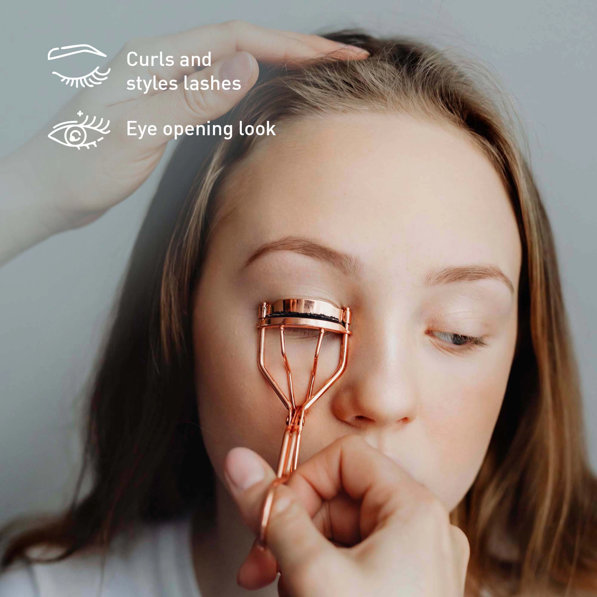 Pursonic Unisex Eye Care & Beauty Bundle: Wrinkle Care Eye Gel Patches + Salon Grade Eyelash Curler