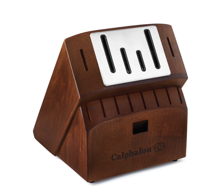Calphalon Precision Cutlery Unisex Self-Sharpening Knife Block Set with SharpIN Technology, 15-Piece Set