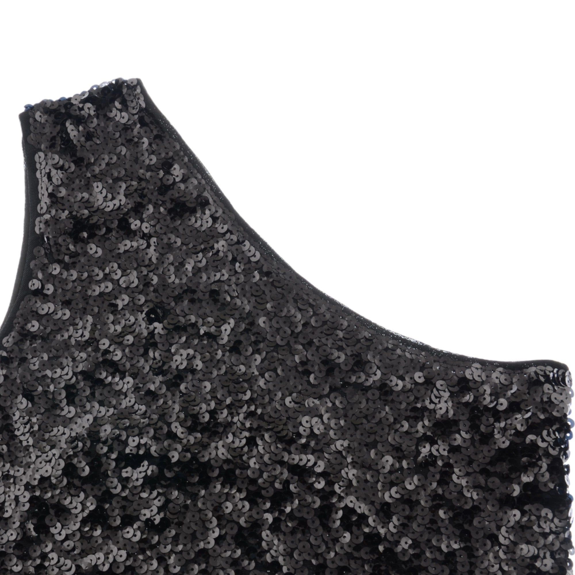 Anna-Kaci Women's One Shoulder Sequin Sparkle Stretchy Fitted Mini Dress