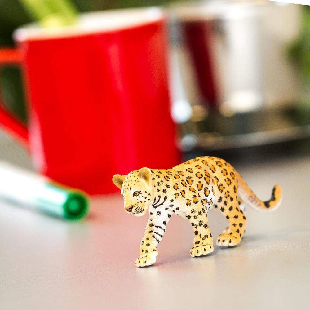 Safari Ltd. - Leopard Cub Kids Toy Figure