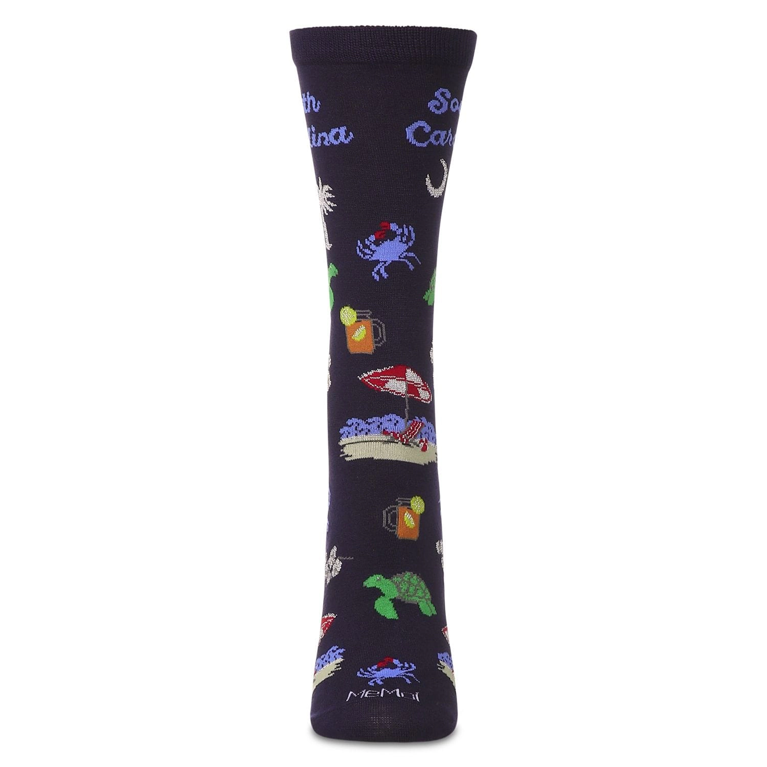 MeMoi Women's South Carolina Rayon From Bamboo Crew Socks