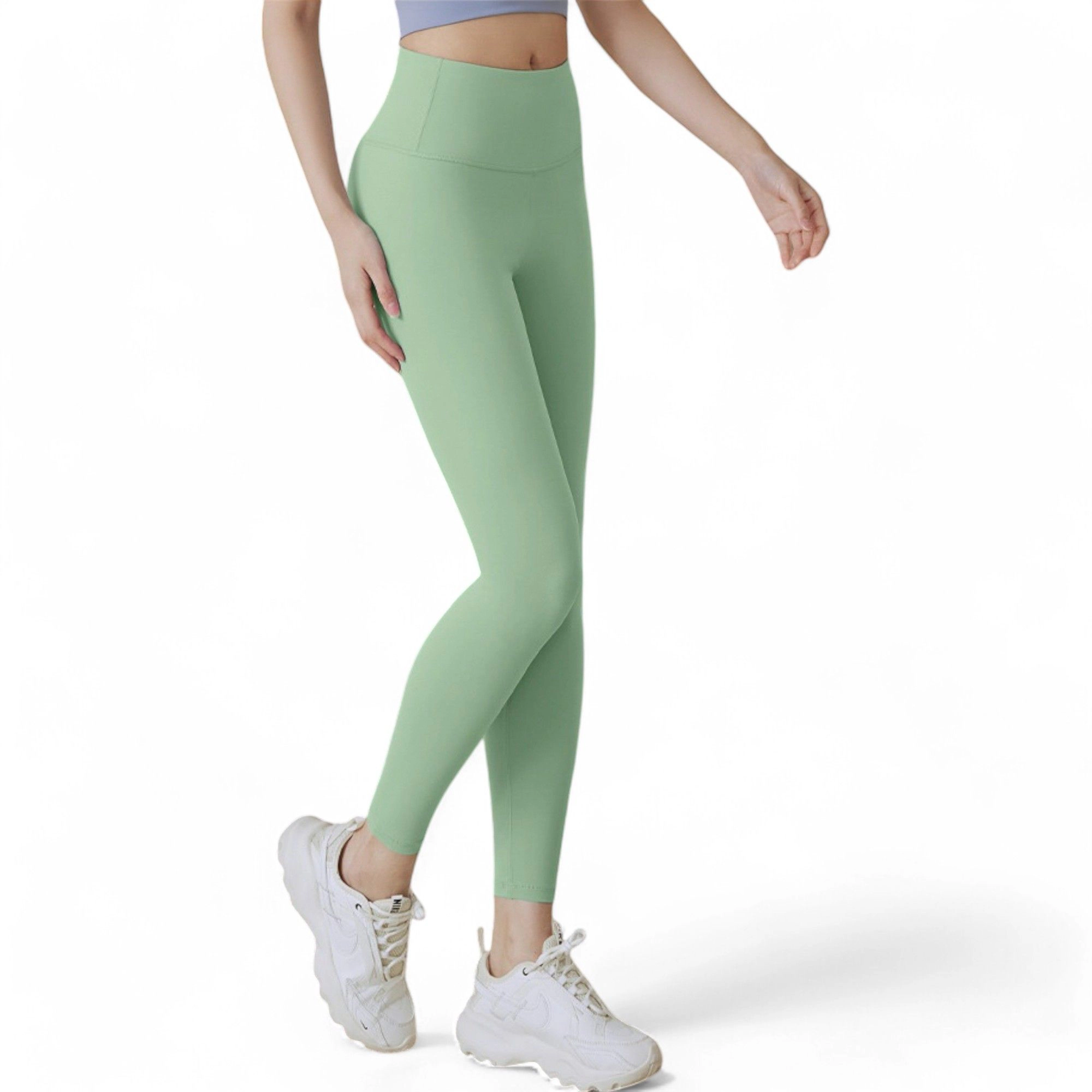 Anna-Kaci Women's High-Waist Full-Length Workout Leggings