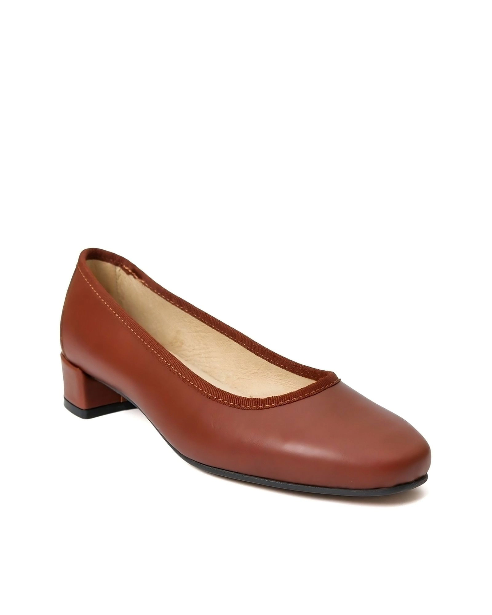Menina Step Womens Isa Leather Ballet Flat