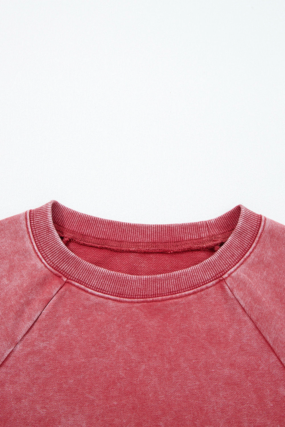 Threaded Pear Women's Liberty Raw Hem Crop Sweatshirt