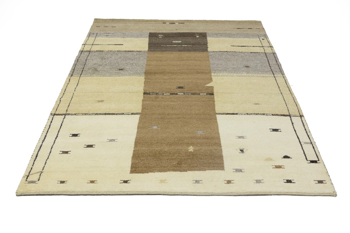 Magic Rugs 5'2 x 7'5 Hand Knotted Indo-Gabbeh Oriental Wool Rug