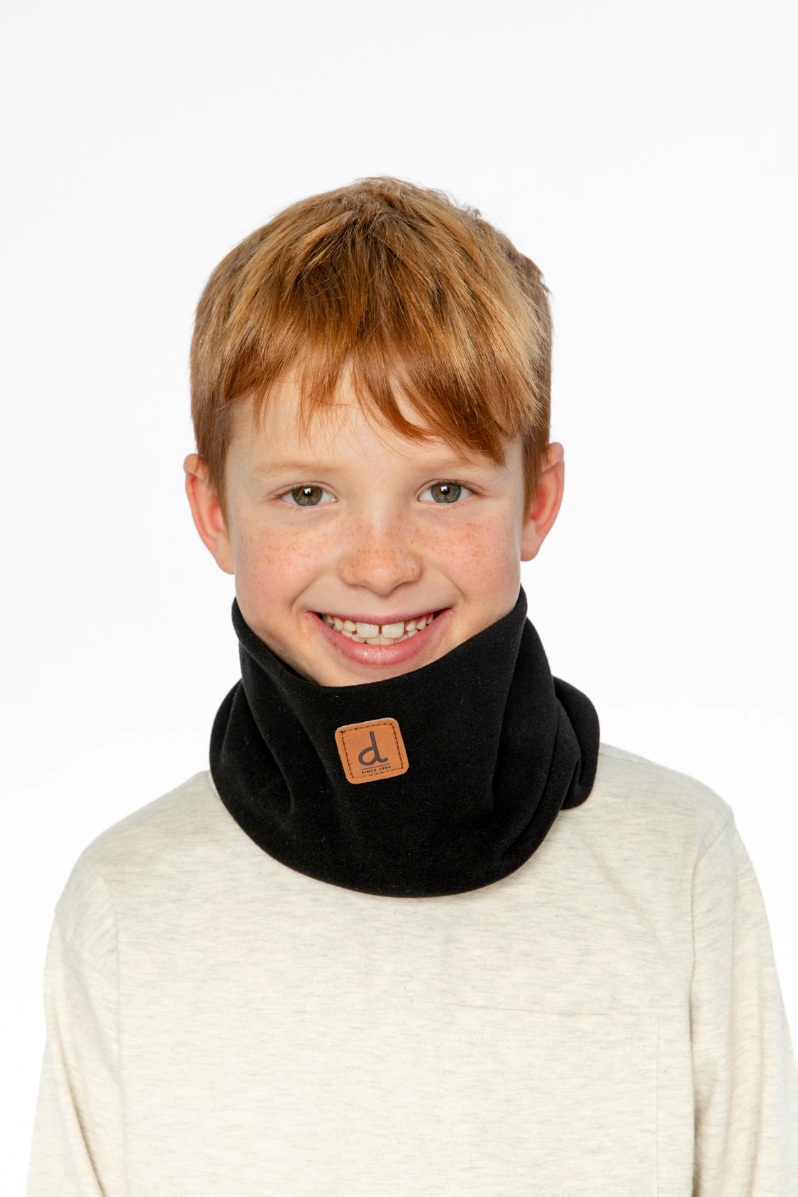 Deux par Deux Unisex Tube-Style Polar Fleece Neckwarmer 7-16 Years