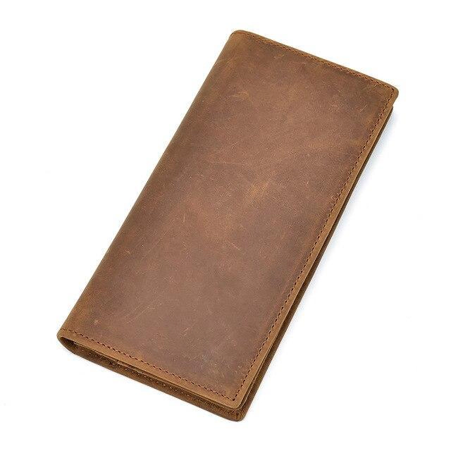 Steel Horse Leather Unisex The Pathfinder Bifold Wallet | Leather Pocket Book
