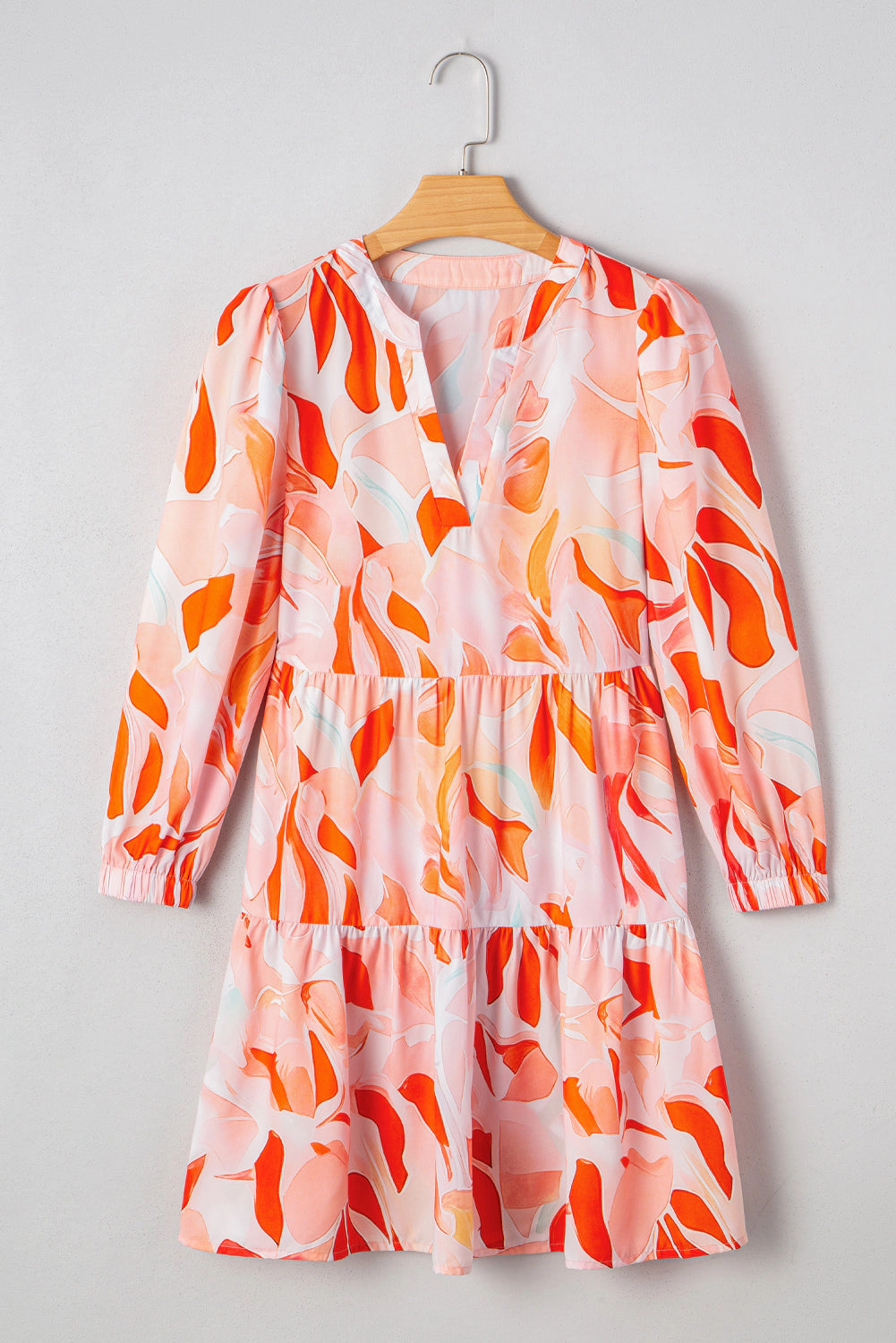 Threaded Pear Women's Sierra Print Long Sleeve Dress