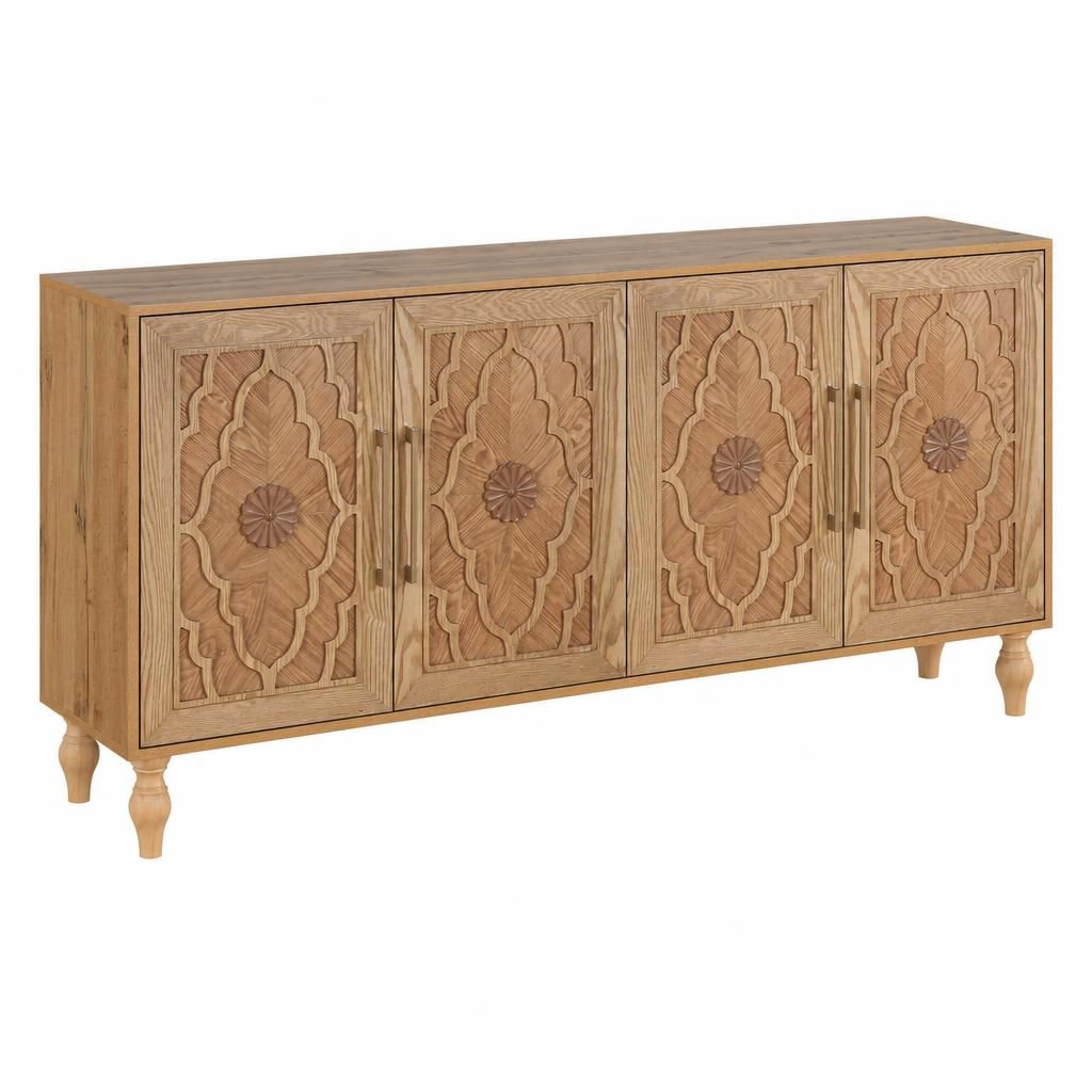 GOODSILO 63" Wide Freestanding Storage Cabinet