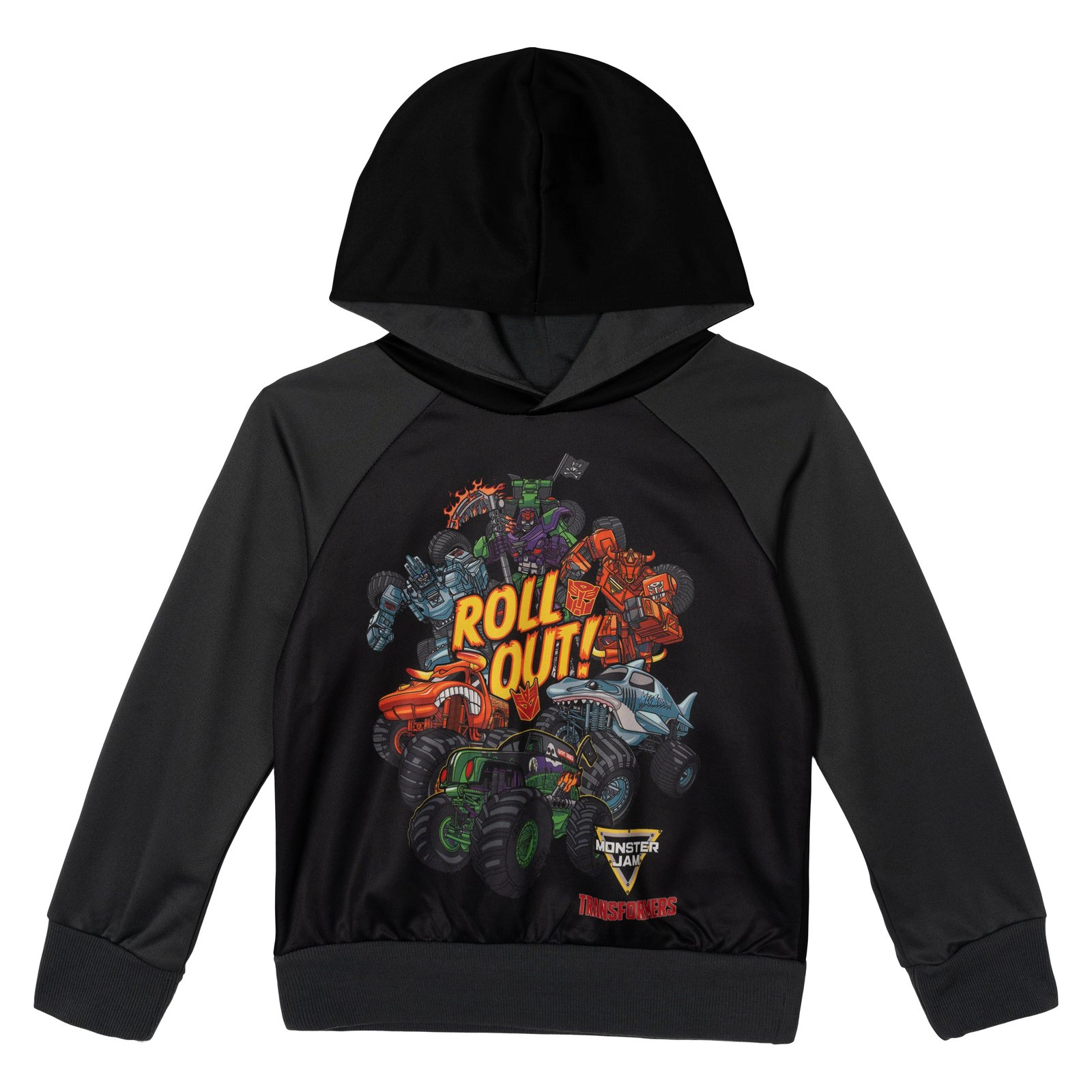 Monster Jam Boys' Fleece Pullover Hoodie