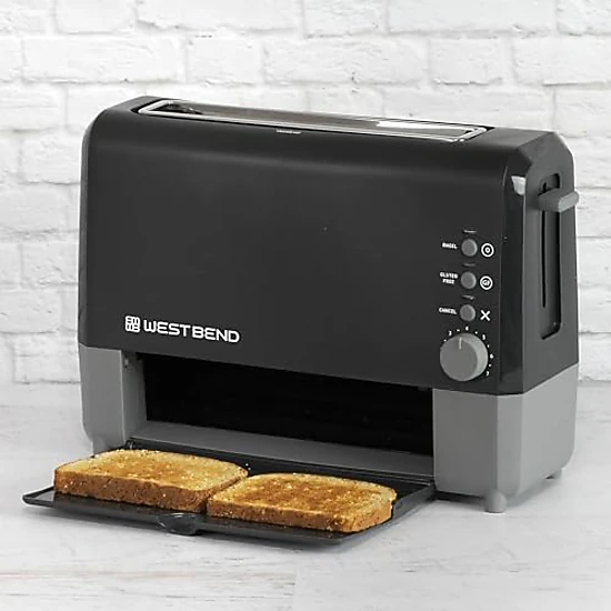 WEST BEND QuikServe 2-Slice Toaster, Black