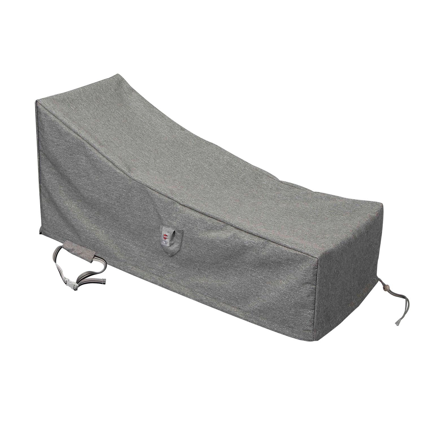 Summerset Shield Platinum 3-Layer Polyester Outdoor Chaise Lounge Cover - 77x30", Grey Melange