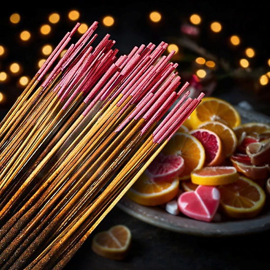 Wild Berry Love Shack Incense Sticks, 100 Count Hand-Dipped Aromatic ...