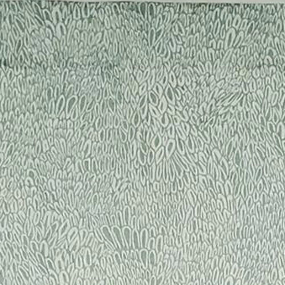 RLF Home Luxurious Modern Design Classic Miramar Regal Style Window Valance 50" x 17" Sea Glass
