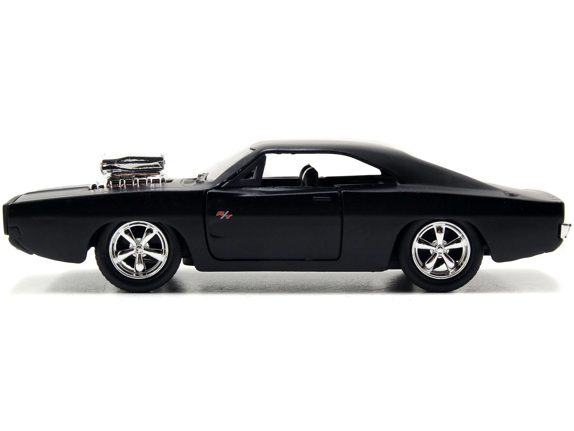 Jada Dom's Dodge Charger R/T Matt Black "Fast & Furious" Movie 1/32 Diecast Model Car by Jada