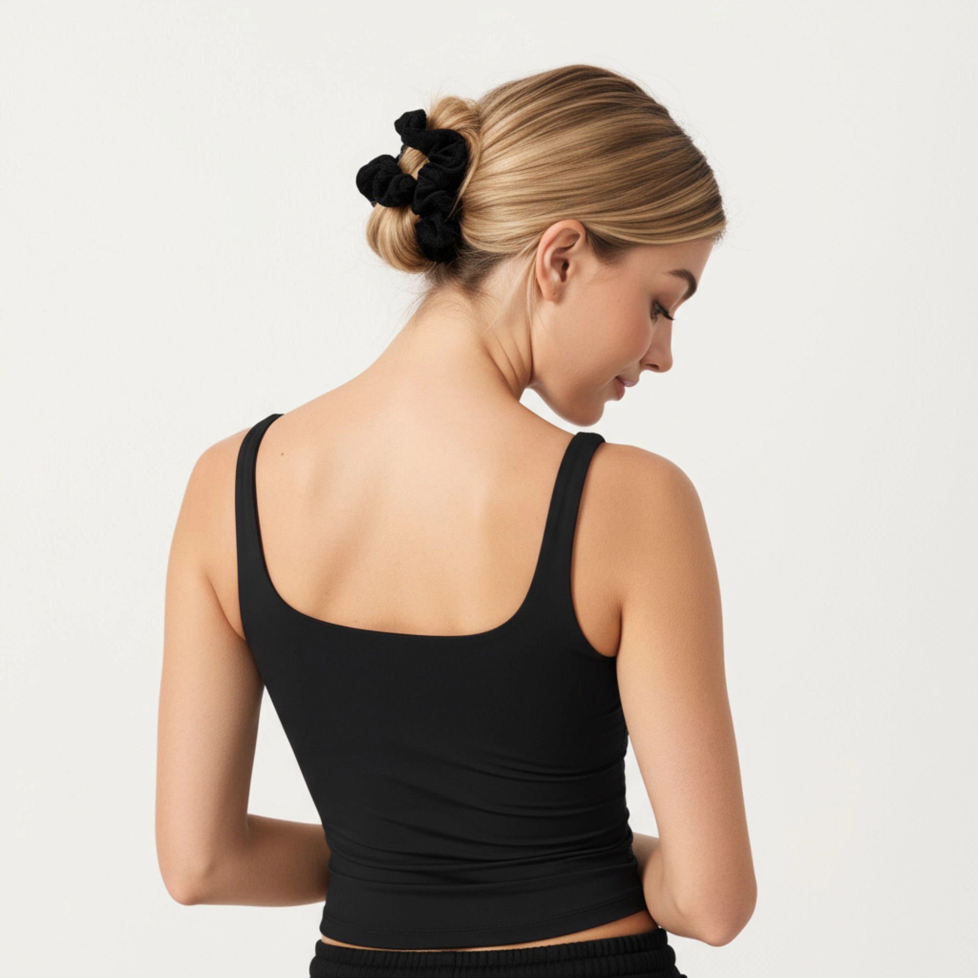 Anna-Kaci Women's Square Neck Ribbed Tank Top with Body-Hugging Fit