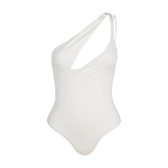 Cherina Beachwear Women's Sindy One-Shoulder Cut-Out Swimsuit
