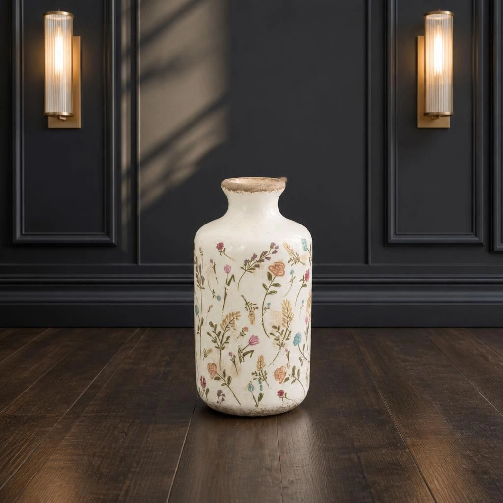 Toemoa Decorative Ceramic Table Vase for Home Decor