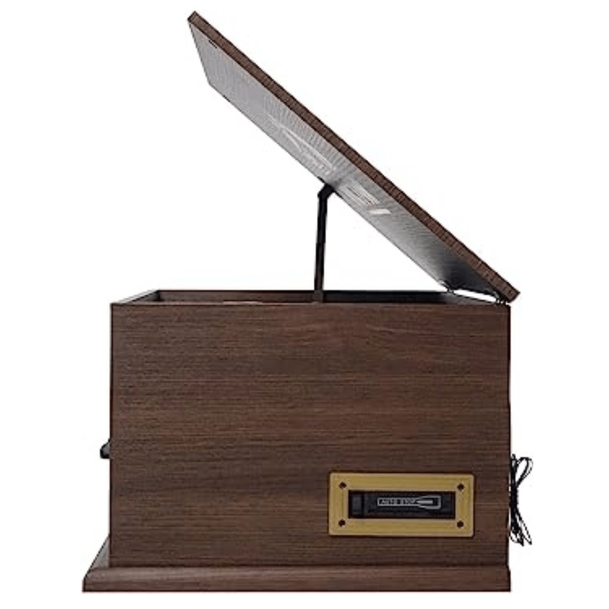 Victor State 7-in-1 Wood Music Center with 3-Speed Turntable