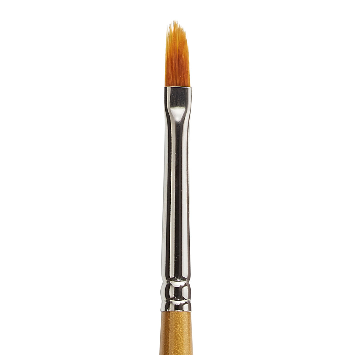 KINGART Original Gold 9520 Filbert Rake Golden Taklon Brush