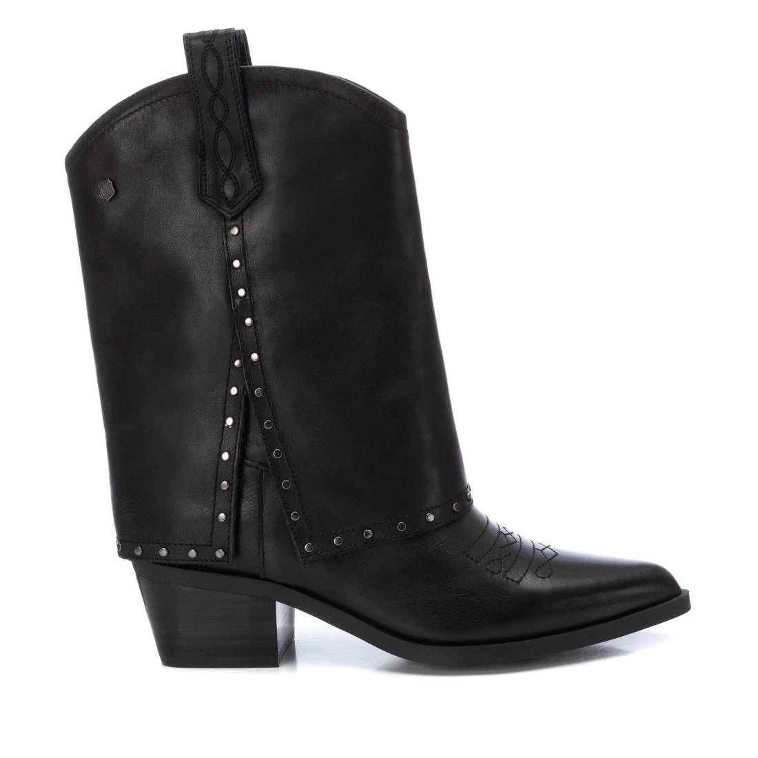 Women's Leather Italian Western Booties Carmela Collection By XTI