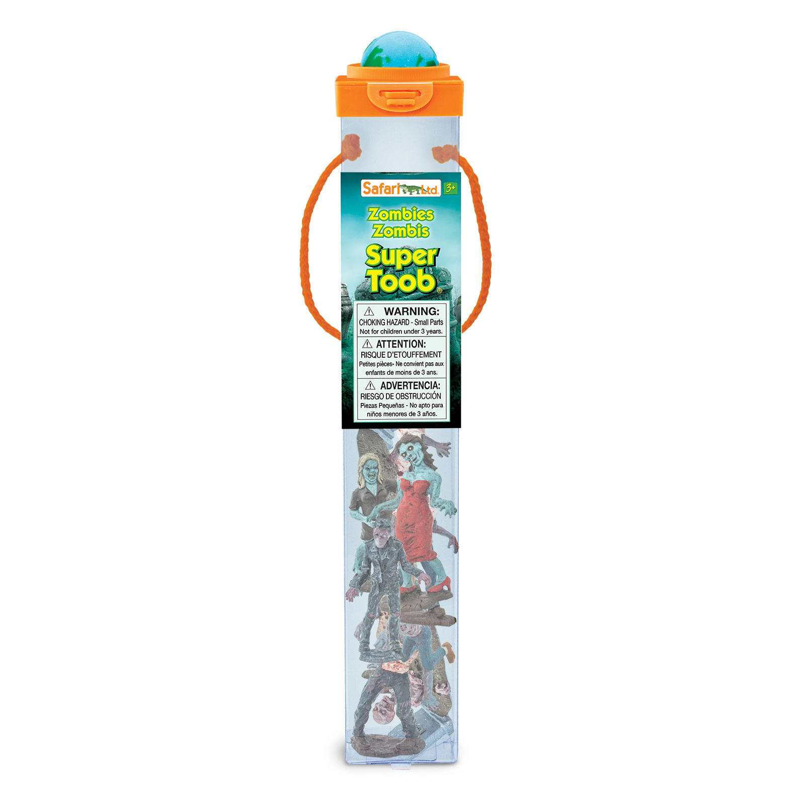 Safari Ltd. - Zombies Super TOOB - contains 12 Mini Figurines