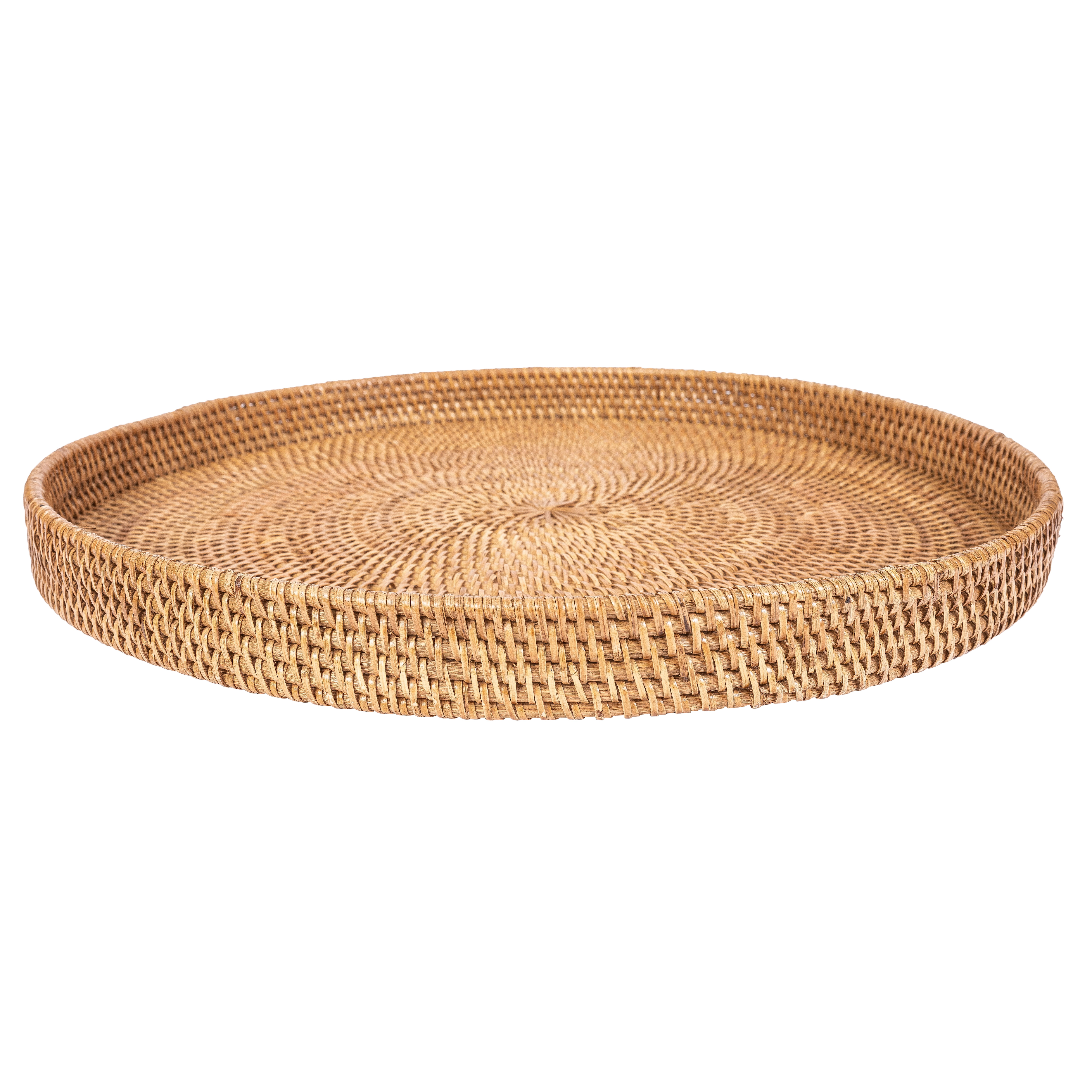 Saboga Home™ Round Serving / Ottoman Tray