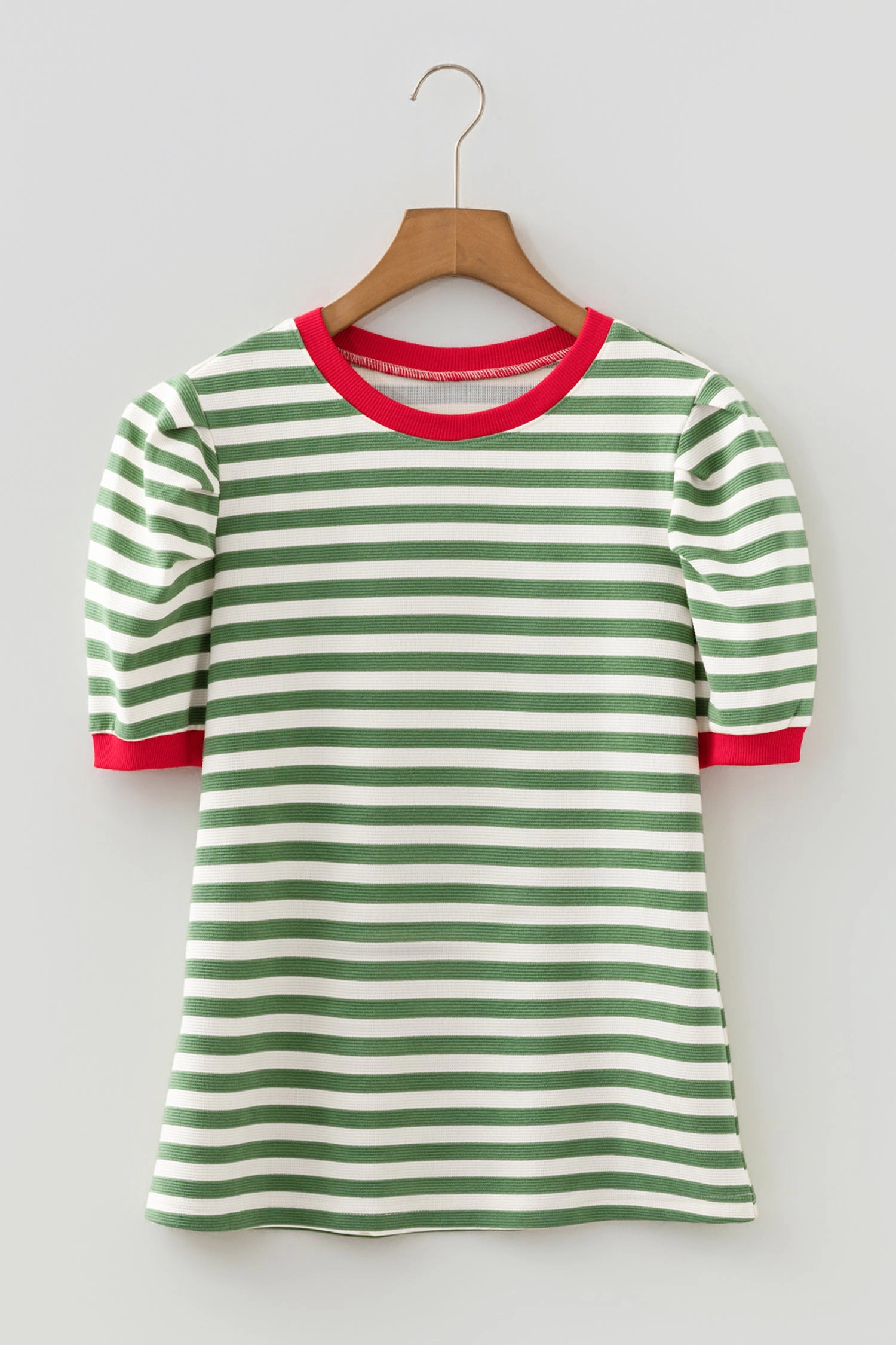 Threaded Pear Women's Joy Sleeve Contrast Trim Tee