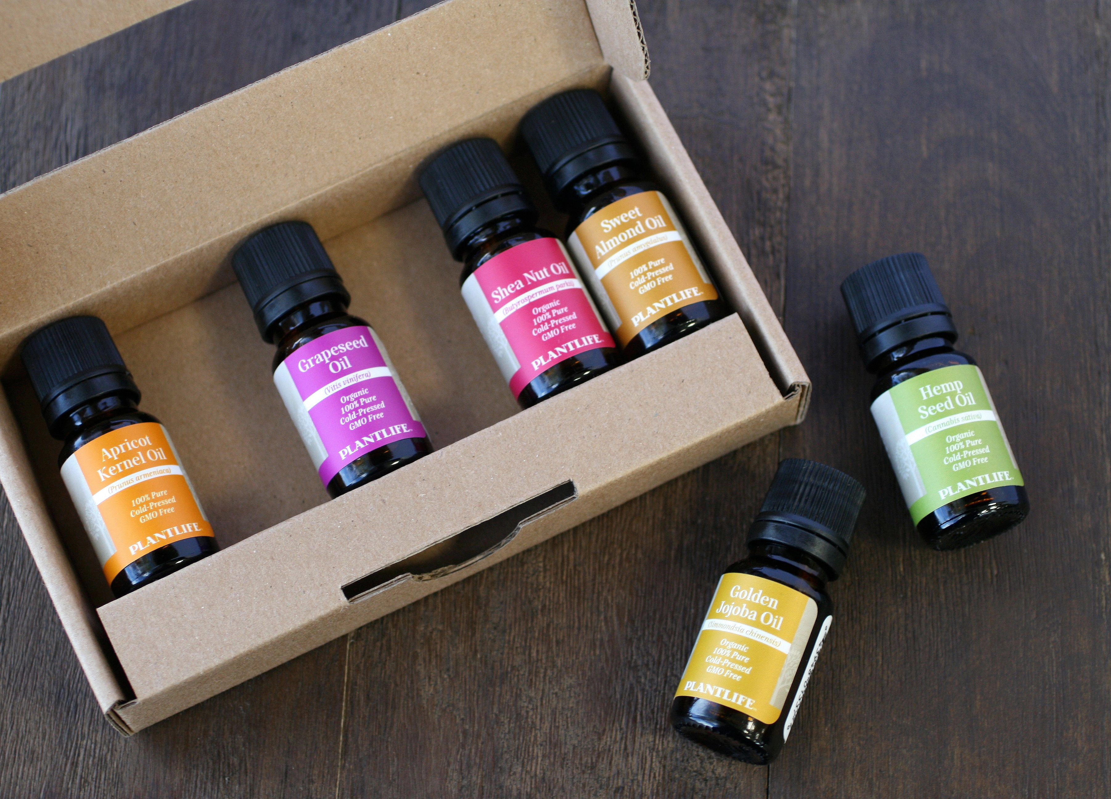 Plantlife Top 6 Carrier Oils Set