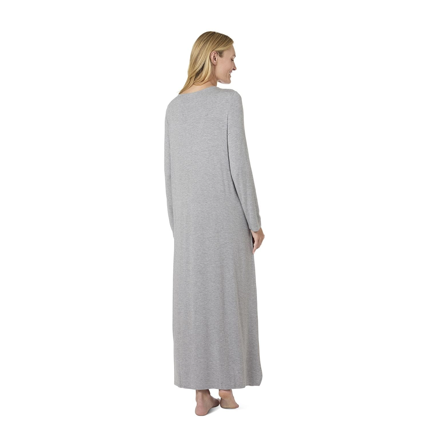 MeMoi Women's Lace Trimmed Nursing Night Gown