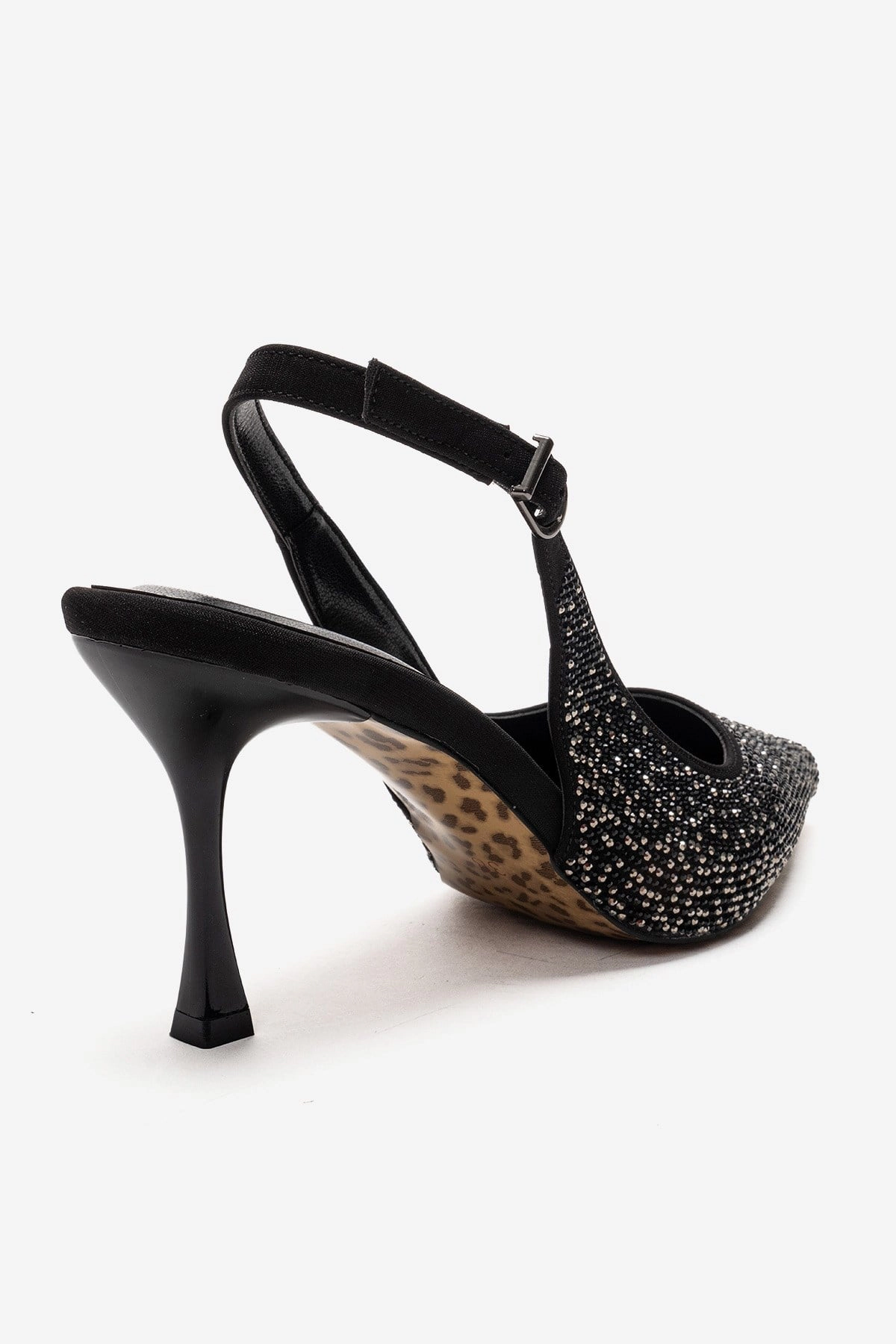 Prologue Shoes Womens Johanna Slingback Embellished Stiletto Pump