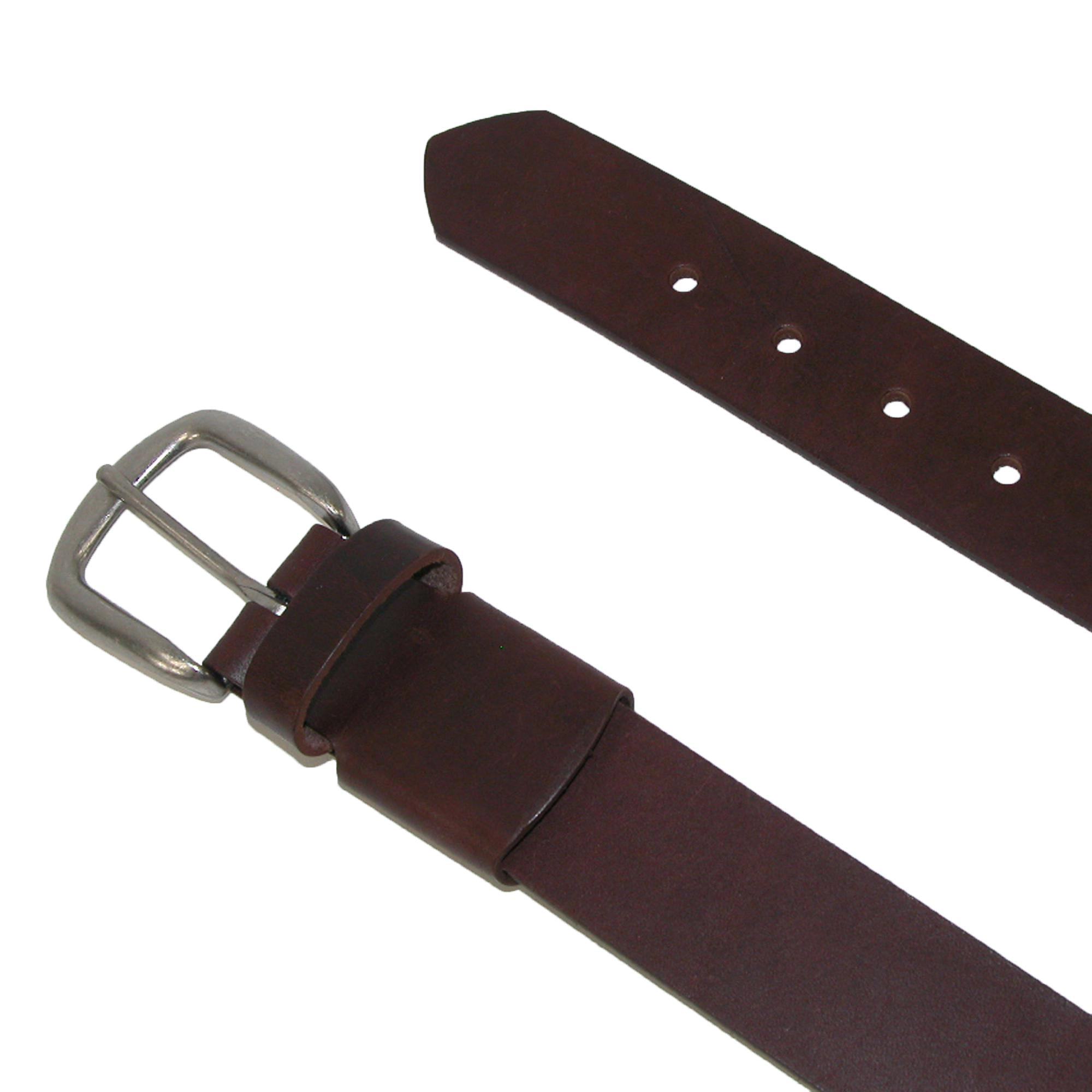 Boston Leather Men's Big & Tall Stretch Belt with Hidden Elastic