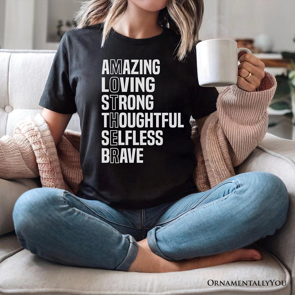 OrnamentallyYou Womens Inspirational Mom T-Shirt