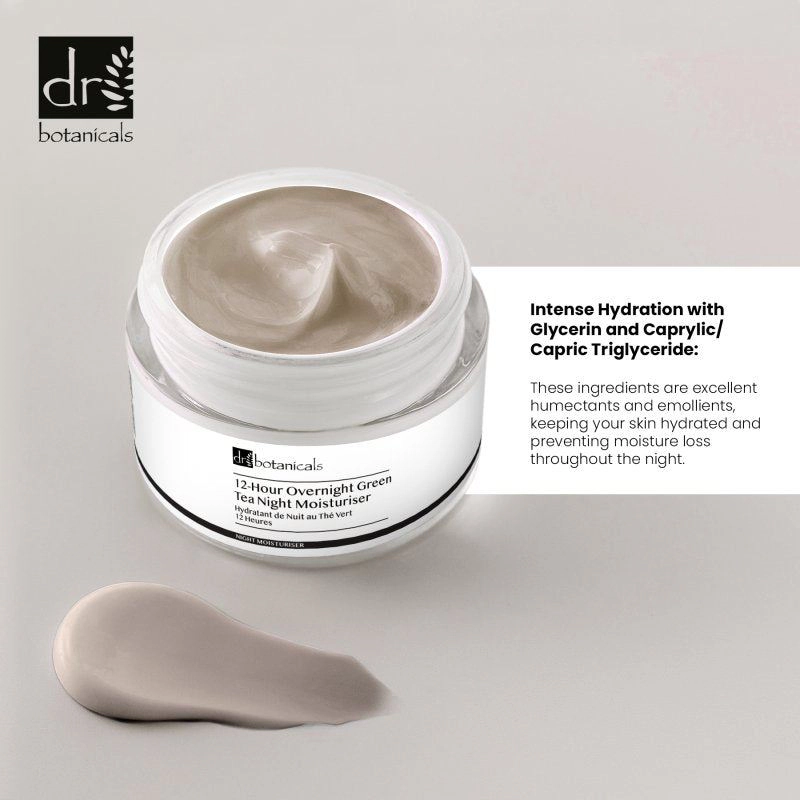 Dr Botanicals Green Tea Anti-Aging Overnight Moisturiser 50ml