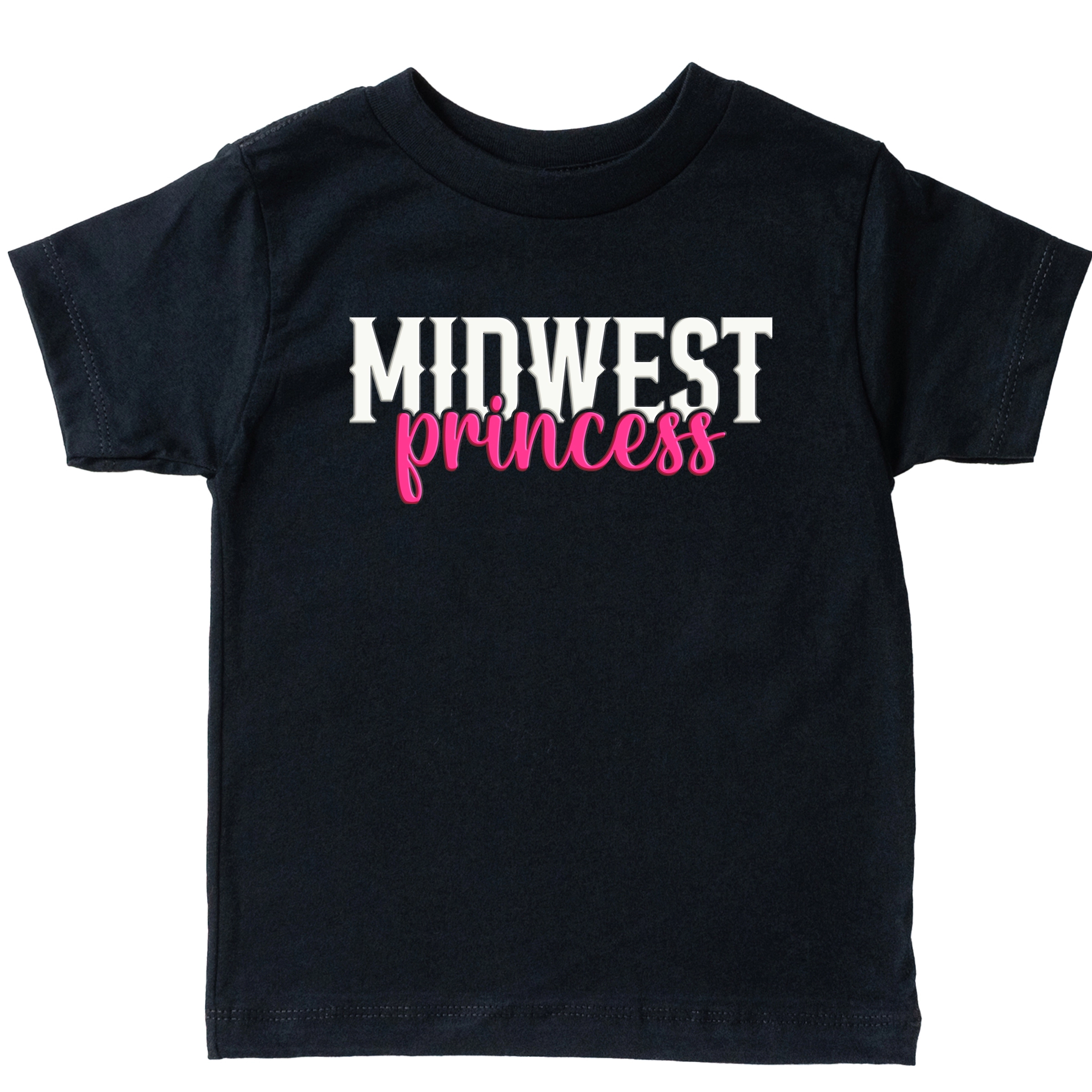 The Juniper Shop - Midwest Princess Puff  Toddler Short Sleeve Graphic T-Shirt