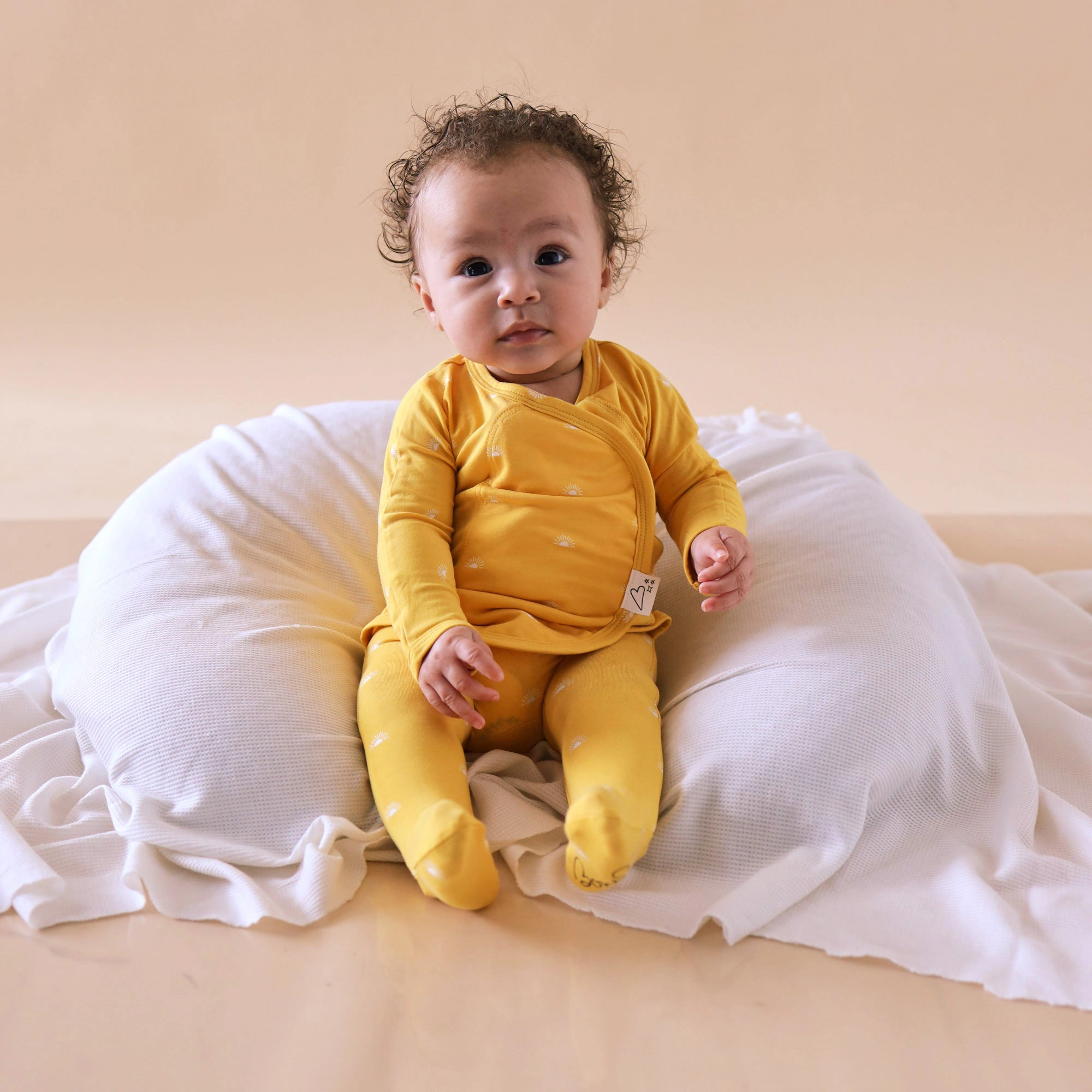 Bonsie Footie - Sunrise, Skin-to-Skin Babywear
