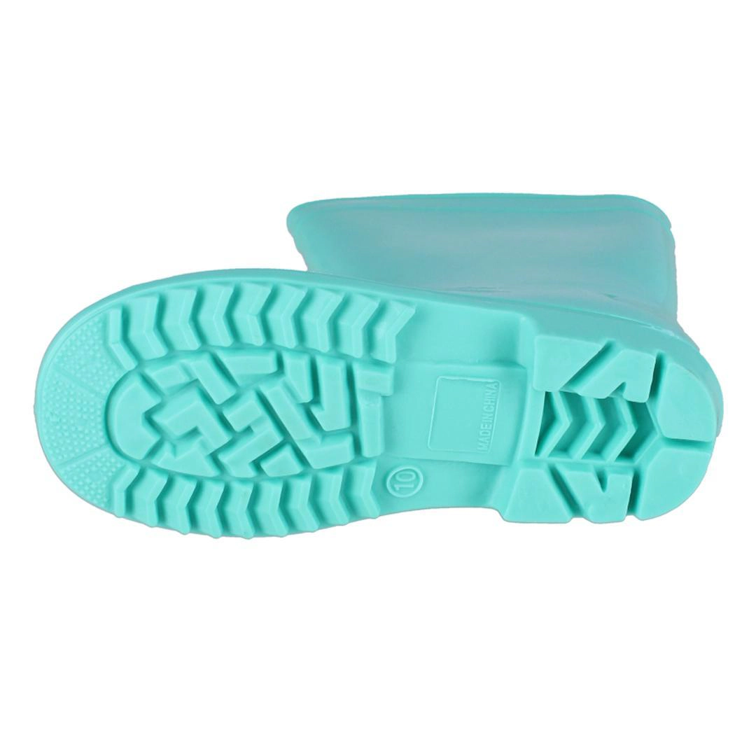 Wootie Little Girl's Waterproof Solid Color Rain Boots by