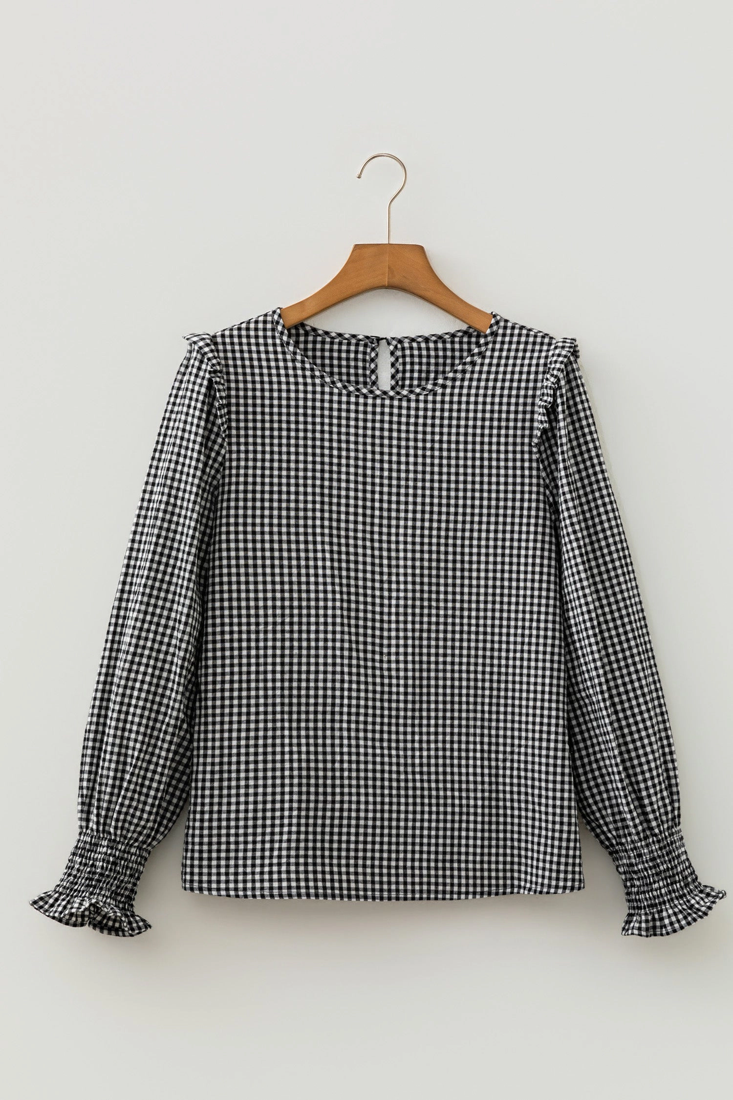 Threaded Pear Leona Long Sleeve Blouse Top